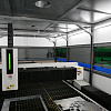 FL-L1560FHR-1000-D350-Raycus Лазерный станок для резки листового металла и труб с кабинетной защитой